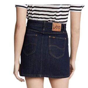 Lee Vintage Modern Women's Miniskirt Size 32 Color: Retro Rinse NWT